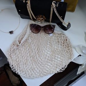 Bags - Cotton French Shopping Bag Bags - Cotton French Shopping Bag